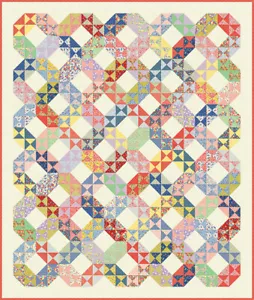 Quilt Pattern PLAYTIME Moda MISS ROSIE'S Fat Eighth Friendly 30's Playtime Repro - Picture 1 of 3