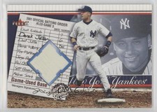 2002 All-Star FanFest Premium Wrapper Redemptions Game-Used Derek Jeter HOF