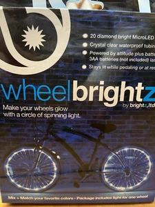 Wheel Brightz LED Bike Wheel Lights, Night Ride Tire Lights - BLUE - NEW IN BOX - Picture 1 of 2