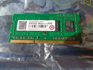 2GB DDR3L 1333 SO-DIMM PC3L 1Rx8 PC Laptop Ram Transcend - Picture 1 of 2