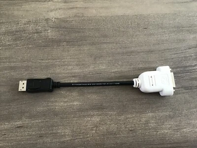 BizLink DisplayPort to DVI Video Display Port Adapter Cables Apple Product - Image 1 of 4