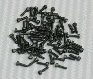 1/10 Fender Screws Hex Bolt Screws 1.6 mm x 5 mm Screw Hardware 80 pcs BLACK - Picture 1 of 8