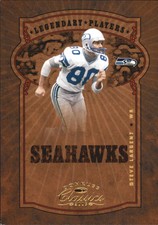 2005 Donruss Classics Legendary Players Gold Card #25 Steve Largent /250