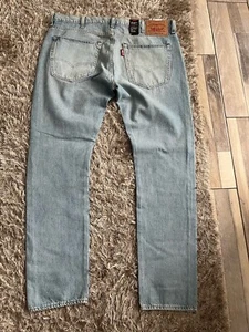 Levi's 512 Lo-Ball slim taper Distressed jeans W 40 L 34 New With Tags - Picture 1 of 5