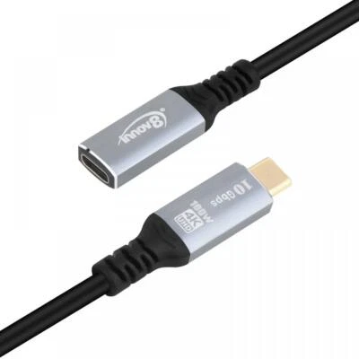 USB-C Male to USB-C Female Gen 2 (10Gbps) Extension Cable 2m - Image 1 of 4