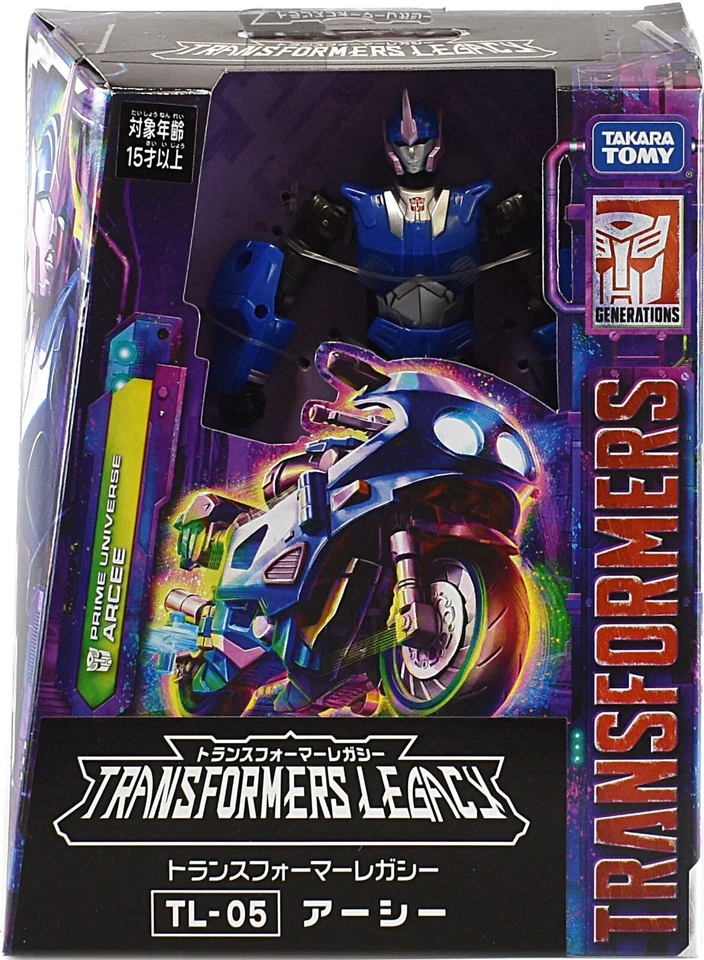 TAKARA TOMY TRANSFORMERS LEGACY TL-05 PRIME UNIVERSE ARCEE From Japan