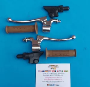 MONTESA ENDURO LEVERS, GRIPS NEW MONTESA ENDURO MONTESA CAPPRA COMPLETE SET - Picture 1 of 5
