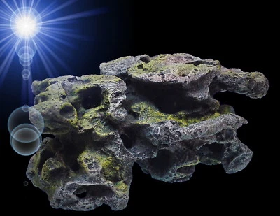 EUROPET TOP Aquarium Deko 🍀 LOCHGESTEIN XXL 🍀 Lava Felsen Terrarium Dekoration Zubehör