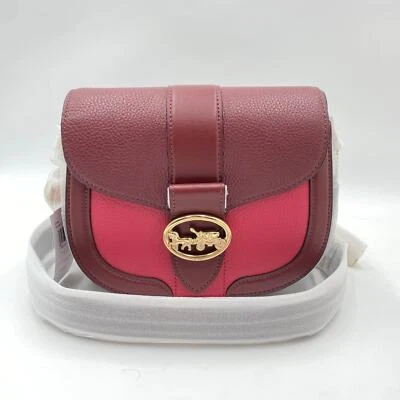 Bolso de sillín Coach Georgie Cherry Multi C3596 Foto 1 de 4