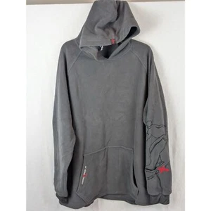 ZeroXPosur Snowboard Design Hoodie Gray Men's Size 2XL/XXL - Picture 1 of 13