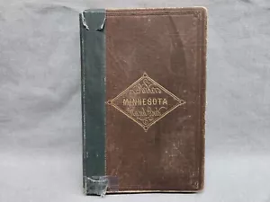 Nathan H Parker / Minnesota Handbook for 1856-7 1st Edition (Missing Map) - Picture 1 of 10