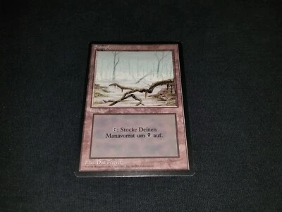 MTG 1x Revised basic land LP German FBB Swamp (Low Branch) - ships w/ tracking - Image 1 of 4