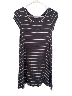 Vestido Camiseta Billabong Mujer XS Rayas Gris Primavera Verano Foto 1 de 4