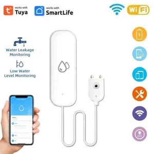 LOT Smart WIFI Water Leakage Sensor Alarm Water Detector Flood Leakage Sensor - Picture 1 of 30