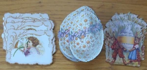 18 Vintage new small Easter Cards no envelopes 3 Different - Picture 1 of 3