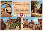 AK Romantisches Rothenburg o. d. Tauber / Chronik-Karte 