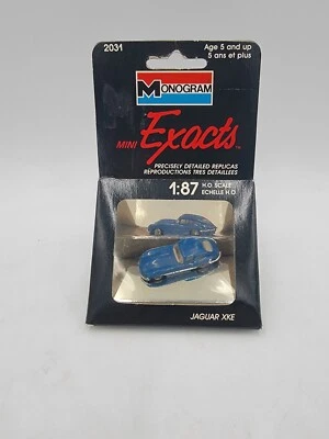Monogram - Mini Exacts - 1:87 - JAGUAR XKE - No.2031 - ©1989 - NOS! - Image 1 of 4