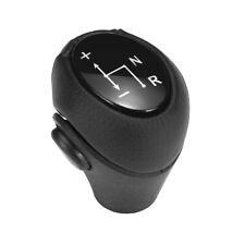 Car Automatic Leather Gear Shift Knob Black for Smart Fortwo 450 451 1998-2014