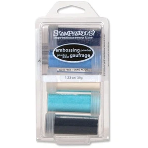 Stampendous Heat Embossing Powder Set: Submerge EK16 5 Colors - Picture 1 of 1