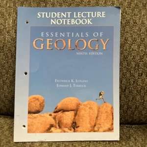 Essentials of Geology: Student Lecture Notebook - Picture 1 of 3