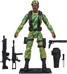 G.I. Joe Classified Series Retro Cardback Sgt. Figura de acción Stalker de 6 pulgadas - Imagen 1 de 2