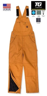 TGB520 Men's Traditional Insulated Duck Bib Work Overall NEW w/ Tag - Image 1 of 2