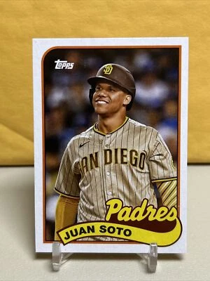 2023 Topps Archives 1989 Double Headers Juan Soto/Fernando Tatis Jr Padres - Image 1 of 2