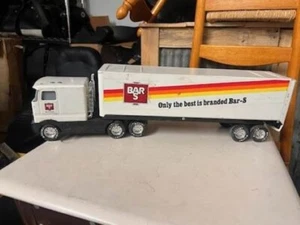 Rare 1970 Nylint Steel Die Cast BAR-S Semi -Tractor Trailer - Scale 1:64 - Picture 1 of 7