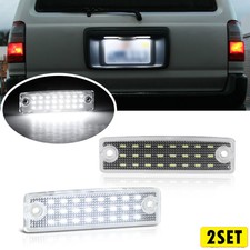4x 6500K LED White License Plate Light Lamp For 96-21 Toyota 4Runner TRD Sequoia