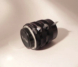 Vivitar Extension Macro Tube  Model AT 3 36mm 20mm 12mm Close Up Macro  - Picture 1 of 9