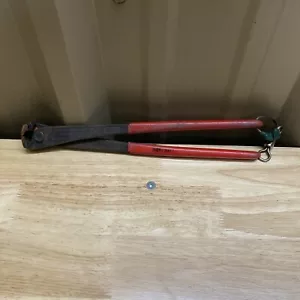 Knipex 991300 12" High Leverage Concretors' Nippers Germany FREE SHIP Preowned - Picture 1 of 9