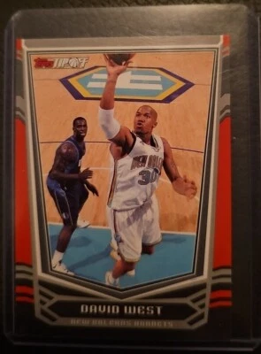David West 2008-09 Topps Tip-Off  Red #30 /2008 - Image 1 of 2