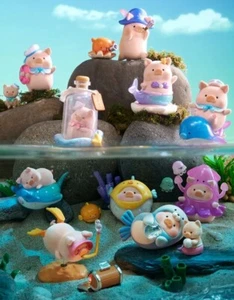 Toyzero+ LuLu the Piggy Deamy Blue Ocean Series Blind Box Confirmed Figure - Picture 1 of 12