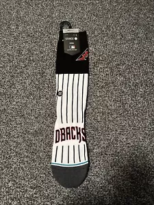 ARIZONA DIAMONDBACKS DBACKS STANCE MLB CASUAL SOCKS MEN'S SIZE LARGE NEW - Picture 1 of 5