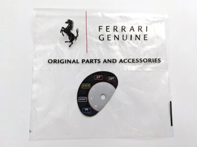 Pegatina Interruptor Manettino Mando Dirección Ferrari 458 (2010-2012) Nuevo Foto 1 de 2