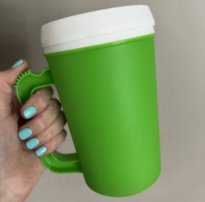 Mega Mugs- Retro Thermos Mugs- Hot or Cold Drinks 22oz 90s Mug Insulated, FUN!!! - Image 1 of 4