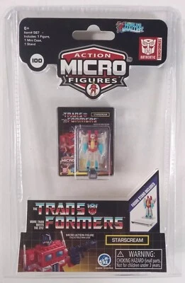 Action Micro Figures Transformers Starscream NEUF Sous Blister 2021 Hasbro - Photo 1/4