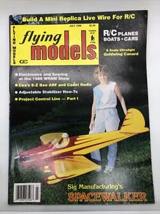 Flying Models Juli 1988 Modellflugzeug Magazin Flugzeug Luftfahrt R/C Goldwing - Bild 1 von 4