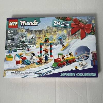 LEGO Friends 2023 Advent Calendar 41758 Christmas Holiday Countdown 24 Gifts New - Image 1 of 4