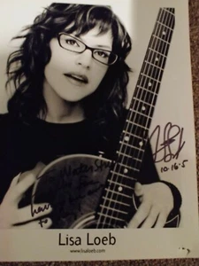 Foto de autógrafo de Lisa Loeb - Imagen 1 de 1