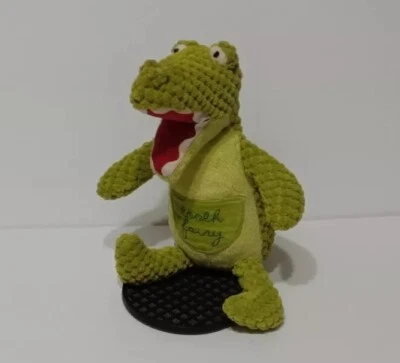 Maison Chic ALLIGATOR con BOLSILLO DE HADAS DE DIENTES Peluche 8" Verde Texturizado Juguete de Peluche Foto 1 de 4