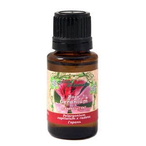 Rose Geranium Essential Oil (Pelargonium Capitatum x Radens) - Picture 1 of 2