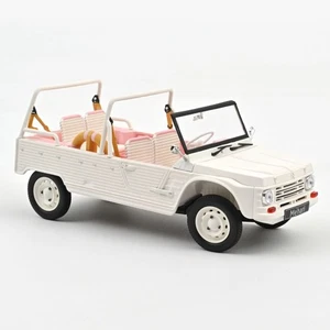 * CITROËN MEHARI ELEC 2023 Voiture Sorbet blanc et rose car - 1/18 NOREV 181804 - Picture 1 of 10