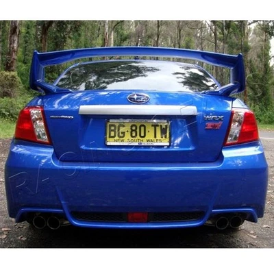 APTO 2008-2014 SUBARU IMPREZA WRX STI 4 PUERTAS PINTADO AZUL ABS ALERÓN TRASERO Foto 1 de 3