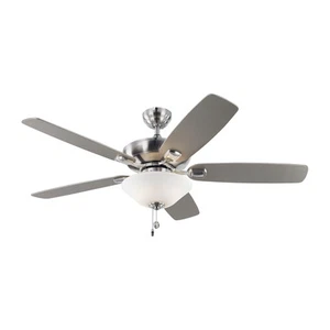 Brushed Steel 52" Ceiling Fan from the Colony Collection - Picture 1 of 6
