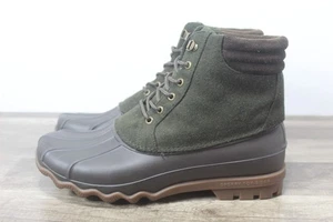 Sperry Men's Avenue Olive Duck Boot Sz 11.5 {TR-143] - Picture 1 of 7