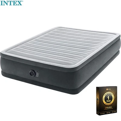 Intex Comfort Plush Elevated DuraBeam Airbed w/Pump (Open Box) + 1 Year Warranty - Image 1 of 4