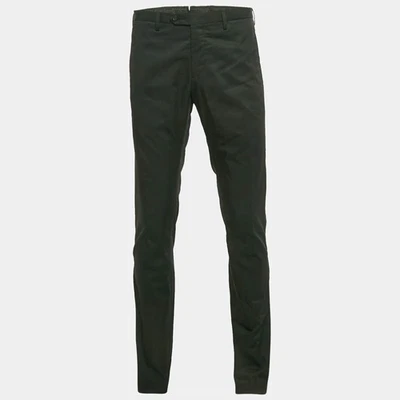 Lanvin Black Cotton Formal Trousers L - Image 1 of 4