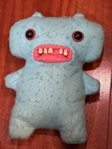 Fuggler Funny Ugly Monster Plush Blue Gap Tooth - Picture 1 of 2