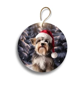 Biewer Terrier 3" Keramik Ornament - Bild 1 von 1